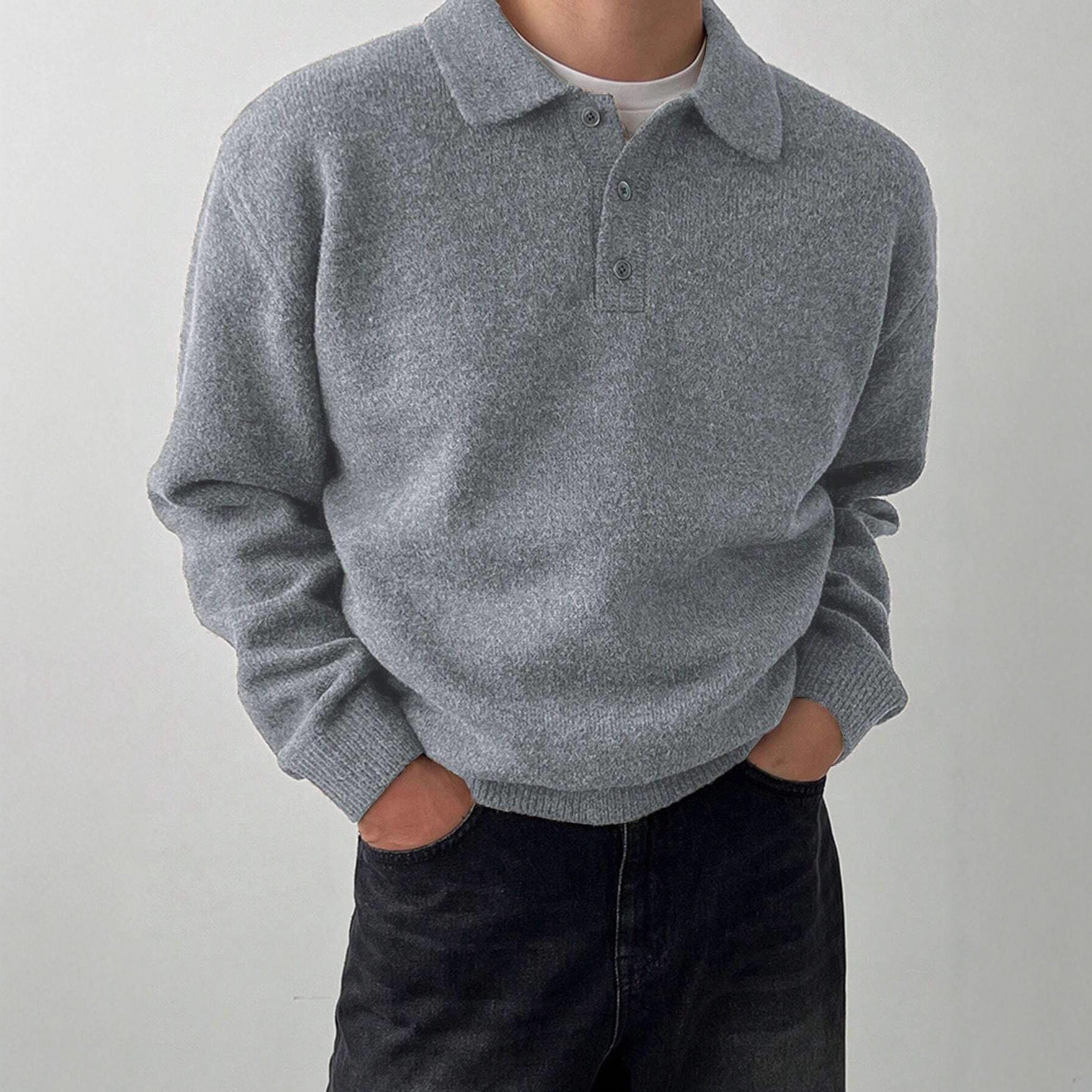 Turtleneck-Pullover für dicken Mantel