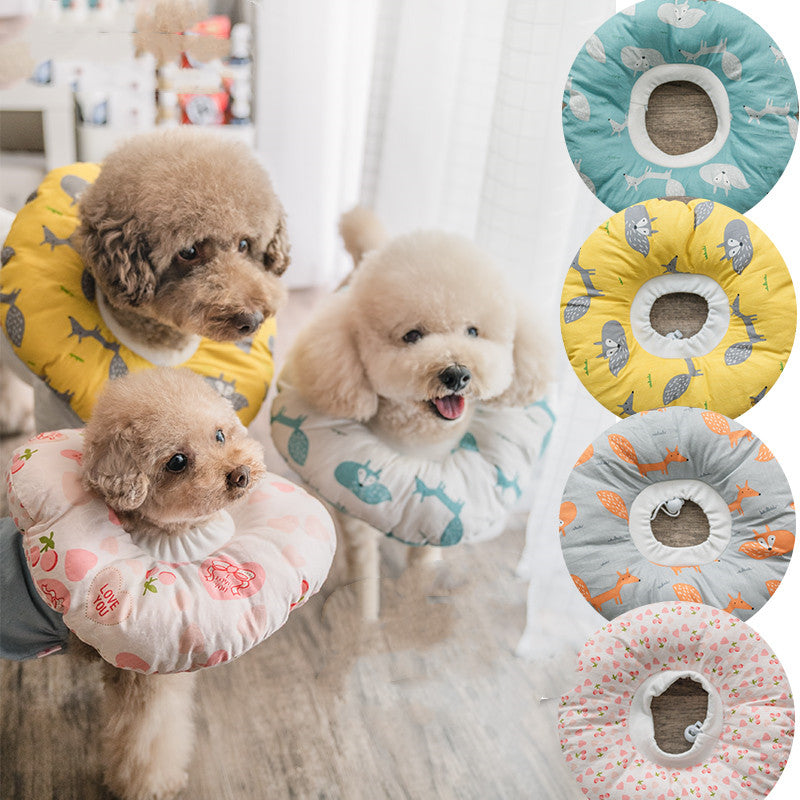 Halskrause aus Baumwolle für Hunde – Bild 4 | LuxeStyle