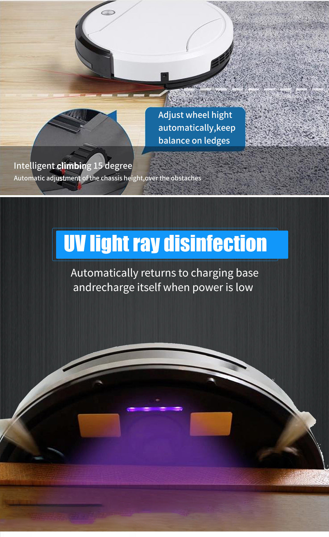 Jieshi 3-in-1 Saug- und Wischroboter – Bild 5 | LuxeStyle