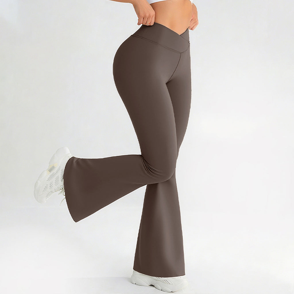High-Waist Yoga Leggings mit Shaping-Effekt