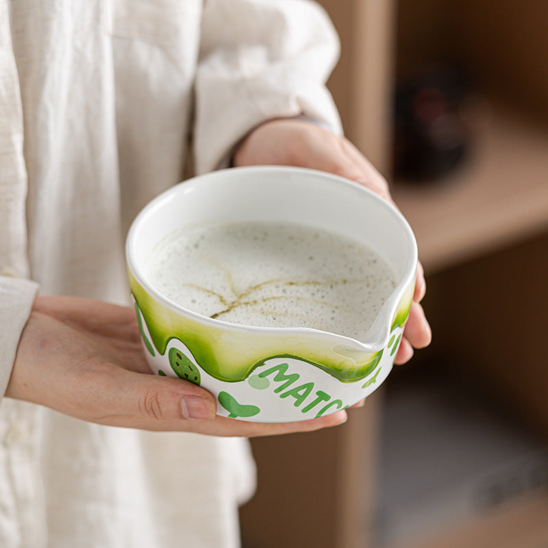 Matcha Besen und Schale Set