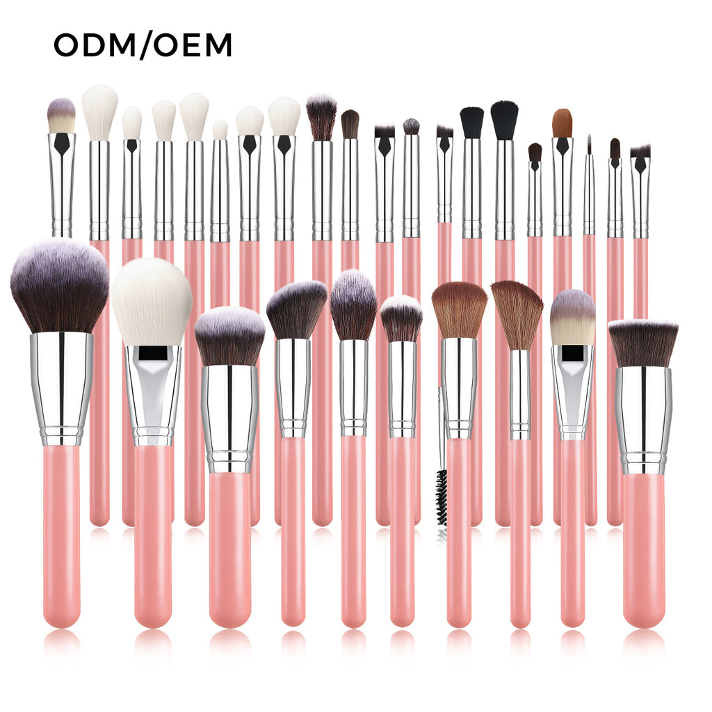 30-Stückes Makeup-Pinselset mit Silikonborsten · 30 Stück – Bild 2 | LuxeStyle
