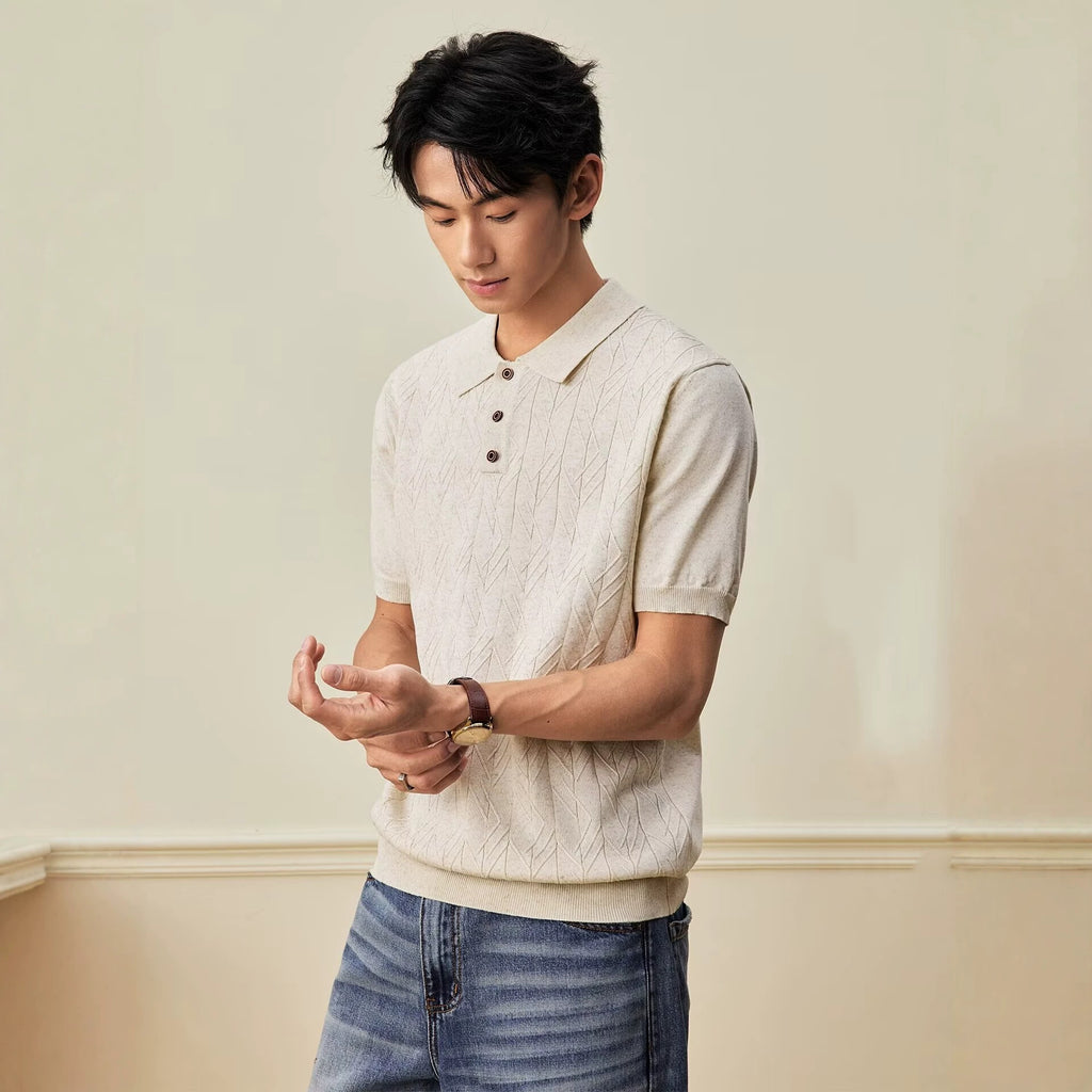 Retro-Polo für Herren
