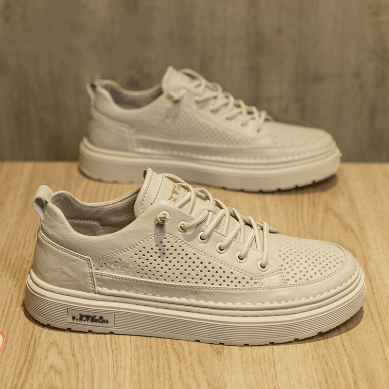 Herren Slip-on Leder Flats – Bild 3 | LuxeStyle