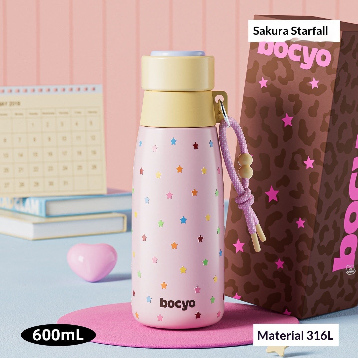 Isolierter Milchflaschen-Becher