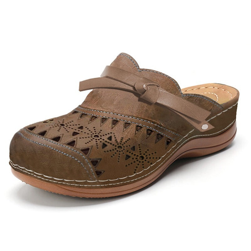 Damen-Sandalen mit Schleife – Bild 4 | LuxeStyle