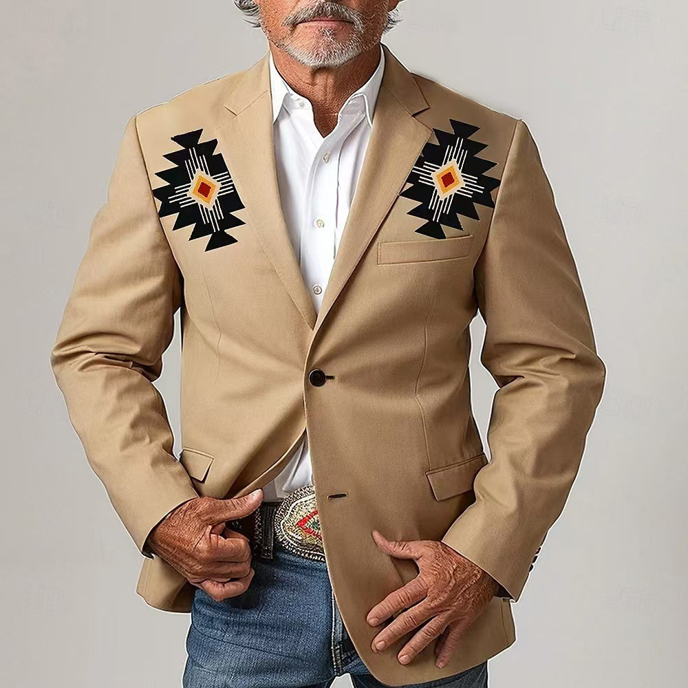 Freizeit-Jacke für Herren mit Print