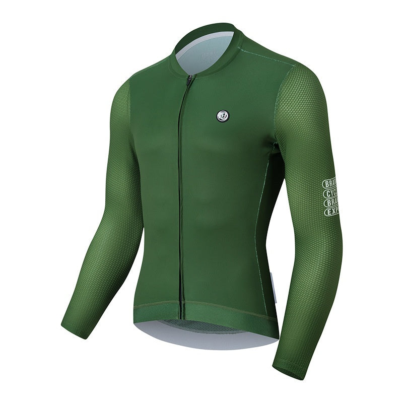 Cycling-Langarmshirt mit Icecooling-Fabric