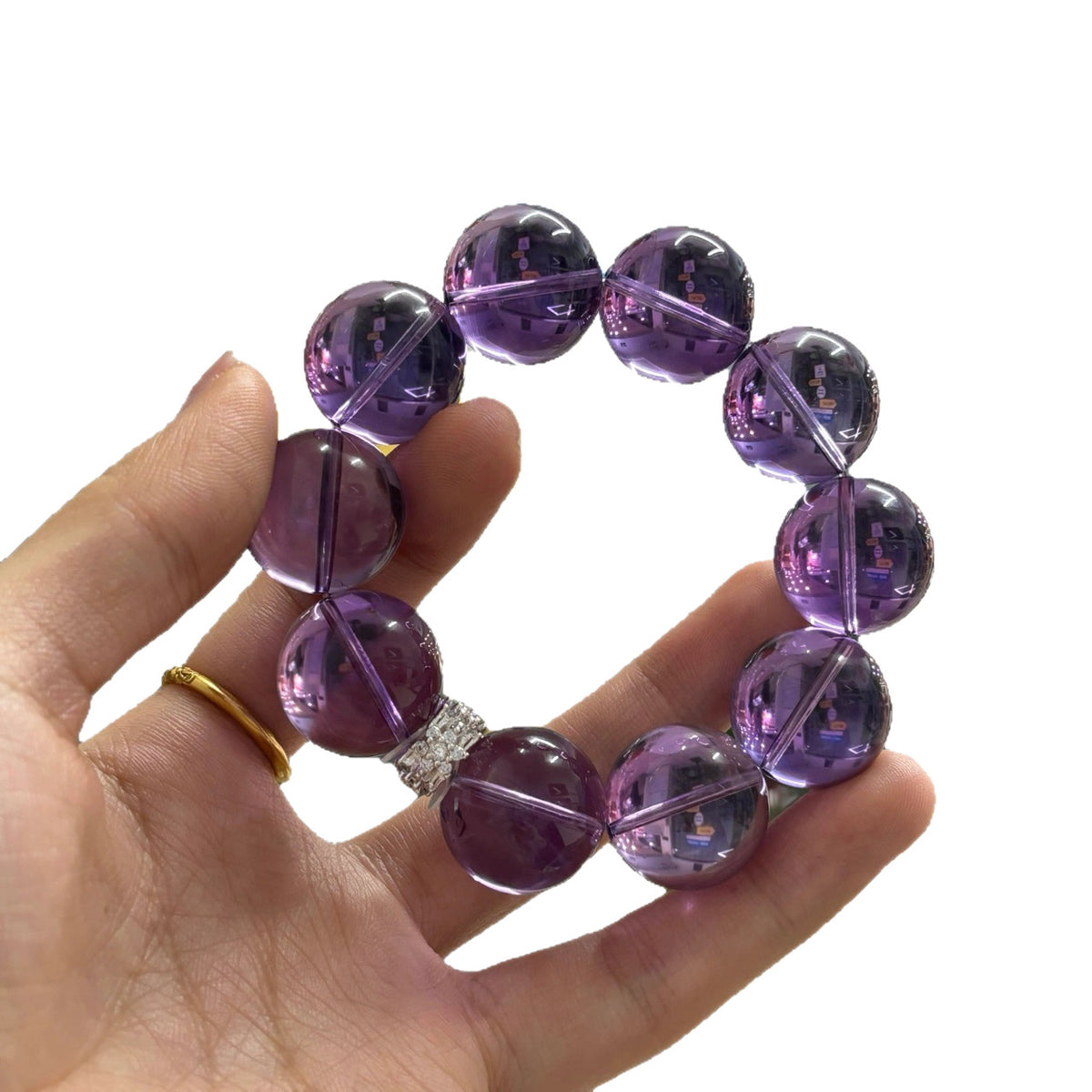 Amethyst Kristallarmband – Bild 3 | LuxeStyle