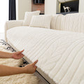 Kuschel-Couchhülle aus Baumwollflanell – Bild 1 | LuxeStyle
