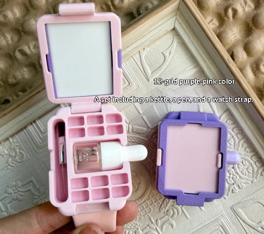 Aquarellkasten mit Uhrenarmband – Bild 5 | LuxeStyle