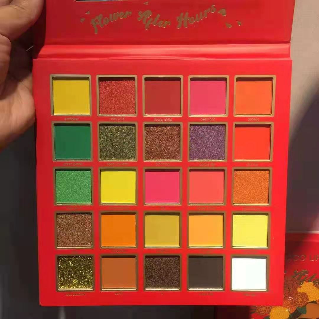 25 Farben Lidschatten-Palette «Red Girl» – Bild 3 | LuxeStyle