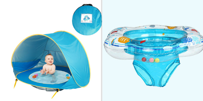 Kleiner Strandzelt für die Kleinen