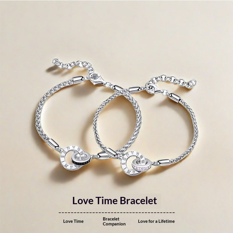 Sterling-Silber-Liebesarmband – Bild 3 | LuxeStyle