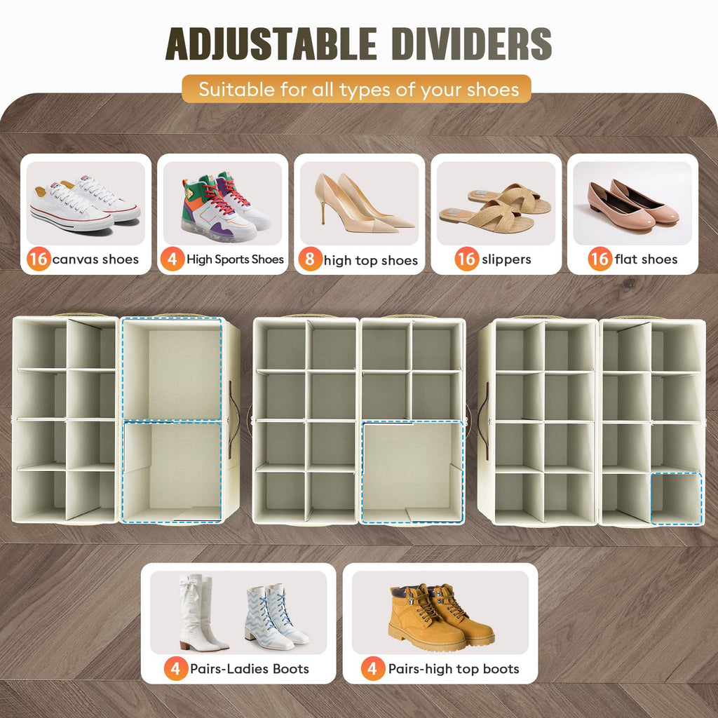 Verstellbare Schuh-Aufbewahrungsbox – Bild 6 | LuxeStyle