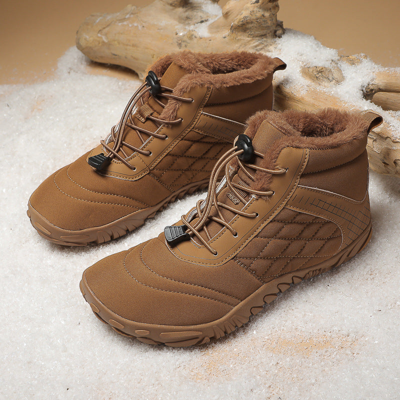 Winter-Baumwollschuhe aus Samt – Bild 8 | LuxeStyle