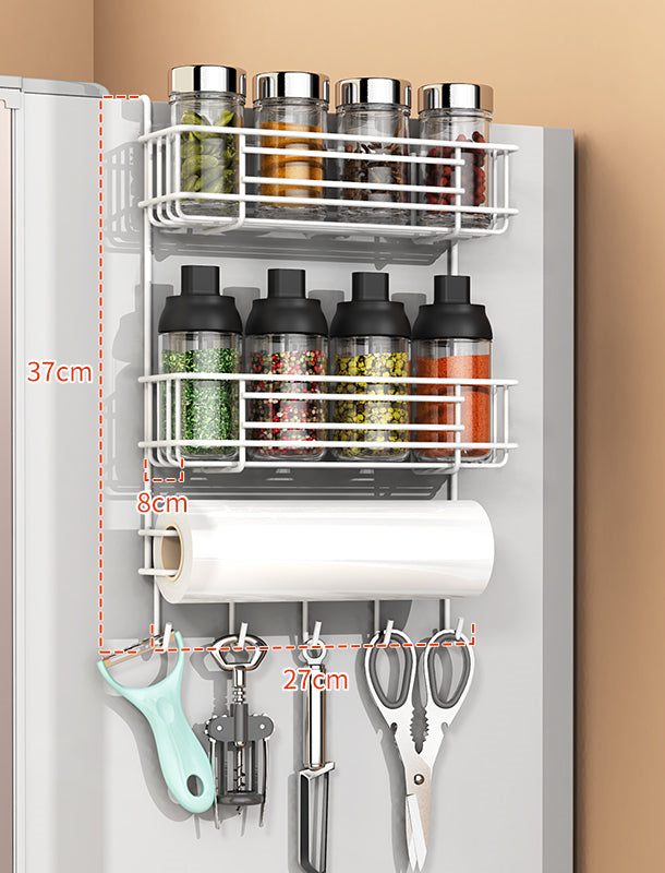 Kühlschrank-Seitenregal zur Aufbewahrung – Bild 2 | LuxeStyle