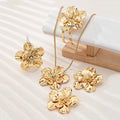 Retro Blumen Schmuckset