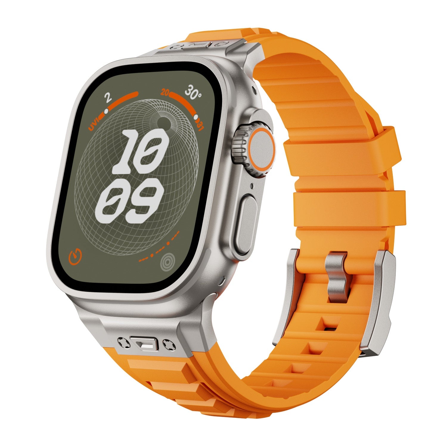 Cross Nail Silikonarmband für Apple Watch