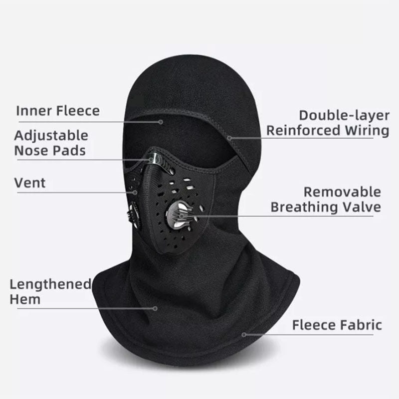 Winter-Gesichtsmaske für Outdoor-Aktivitäten – Ansicht 2