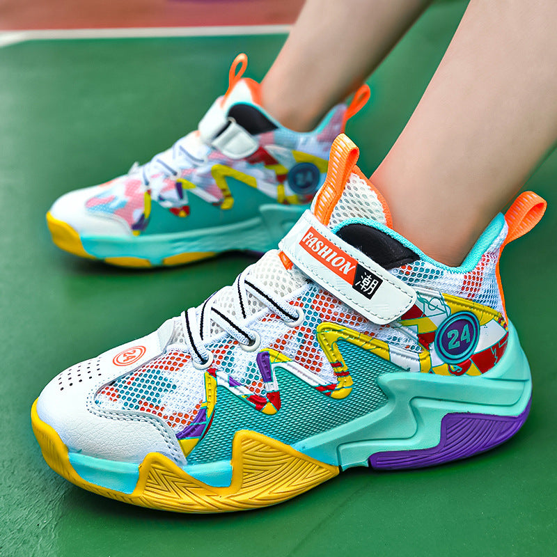 Atmungsaktive Basketball-Schuhe für Jungen