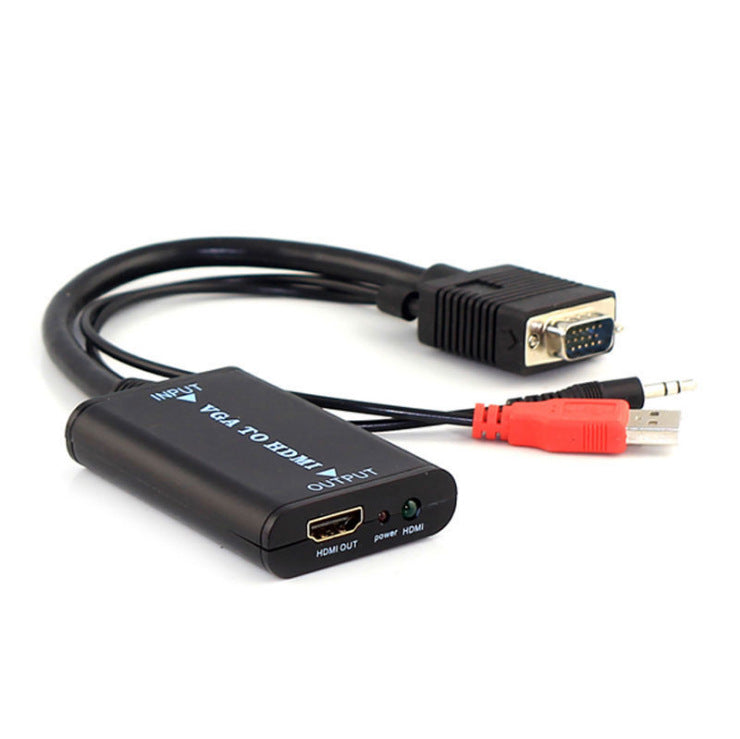 VGA zu HDMI-Weiblicher Stecker mit USB & Audio