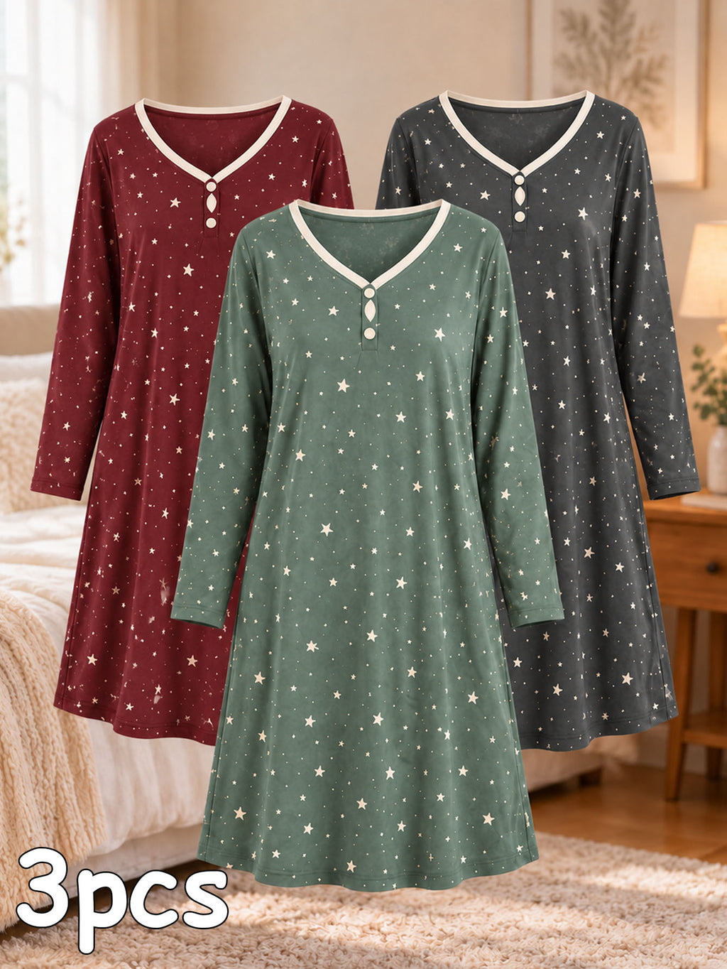 Damen-Kleid-Set – Bild 4 | LuxeStyle