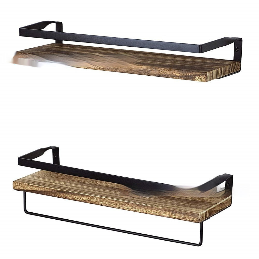 Wandregal Holz & Eisen – Bild 3 | LuxeStyle