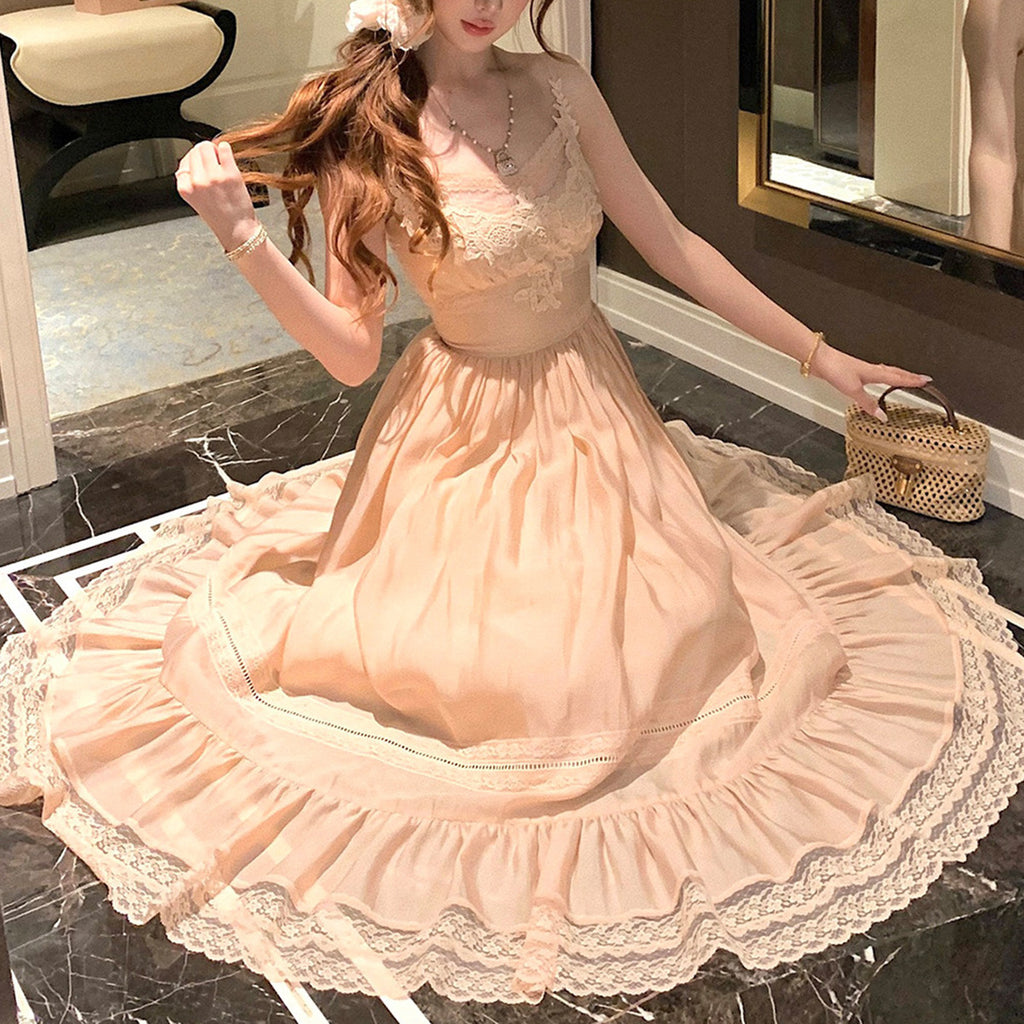 Romantisches Sommerkleid im Hofstil | LuxeStyle