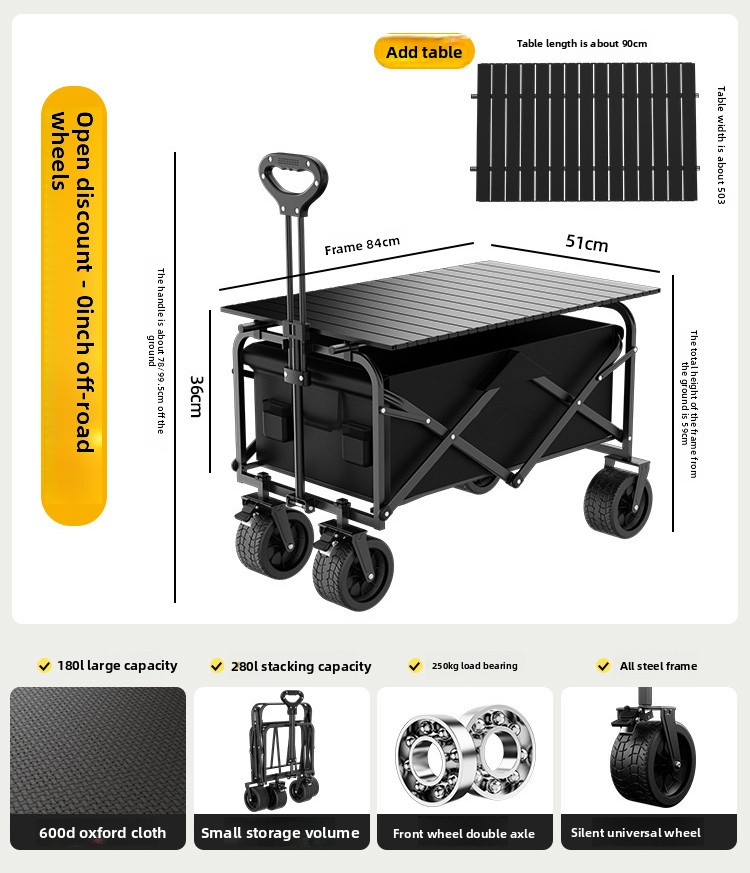 Faltbares Campingwagen
