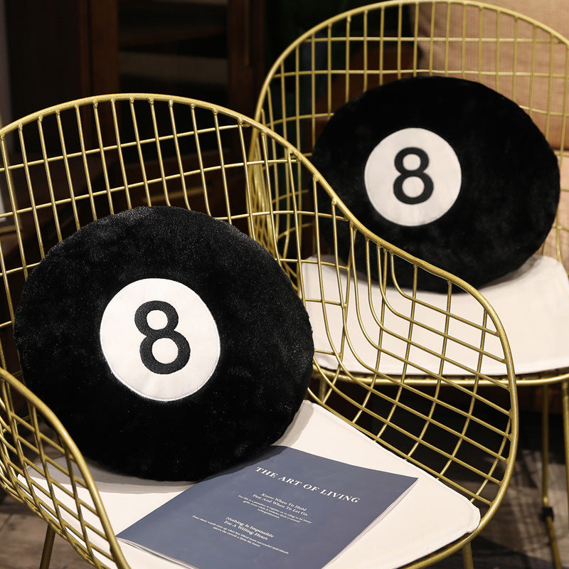 Black Eight Billiards Plüschkissen – Bild 8 | LuxeStyle
