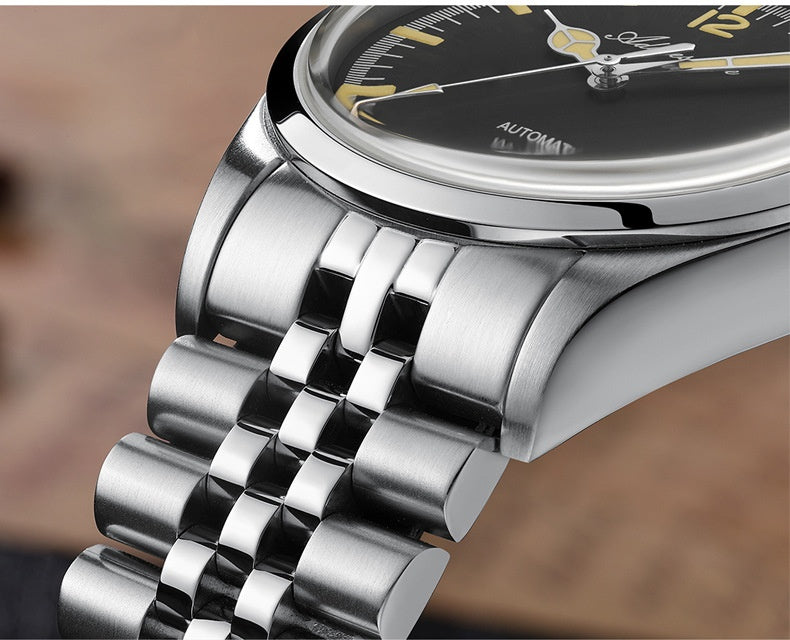 Automatische mechanische Armbanduhr aus 316L Edelstahl – Bild 1 | LuxeStyle