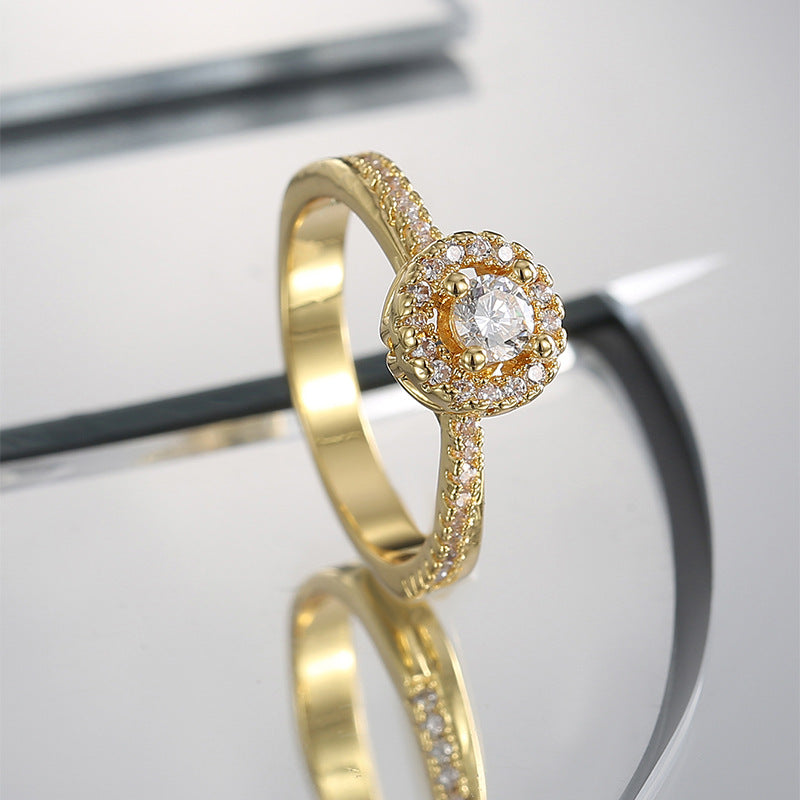 Eleganter Zirkon-Ring für Damen | LuxeStyle