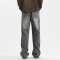 Vintage Distressed Scimitar Jeans für Herren