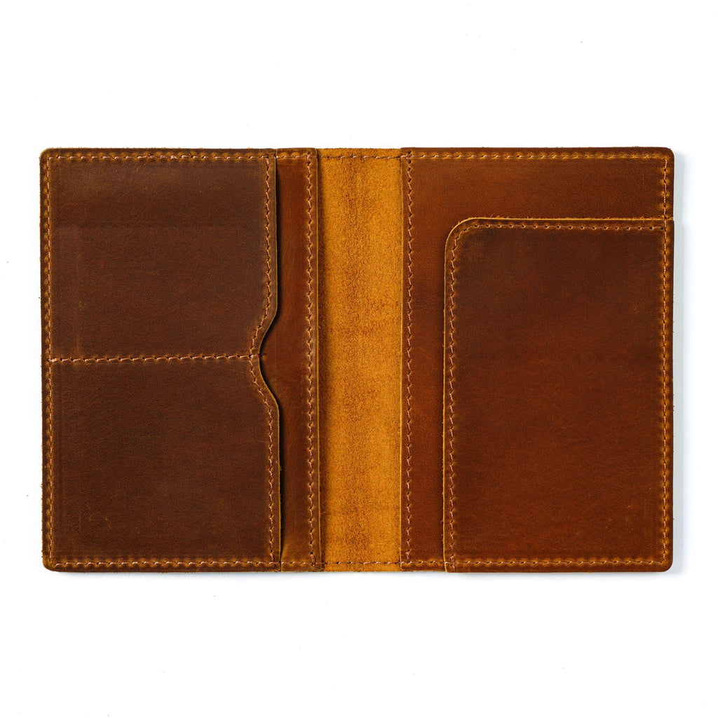 Vintage Leder Reisepasshalter