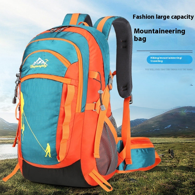 Nylon Outdoor Rucksack 36-55L – wasserdicht, atmungsaktiv | LuxeStyle