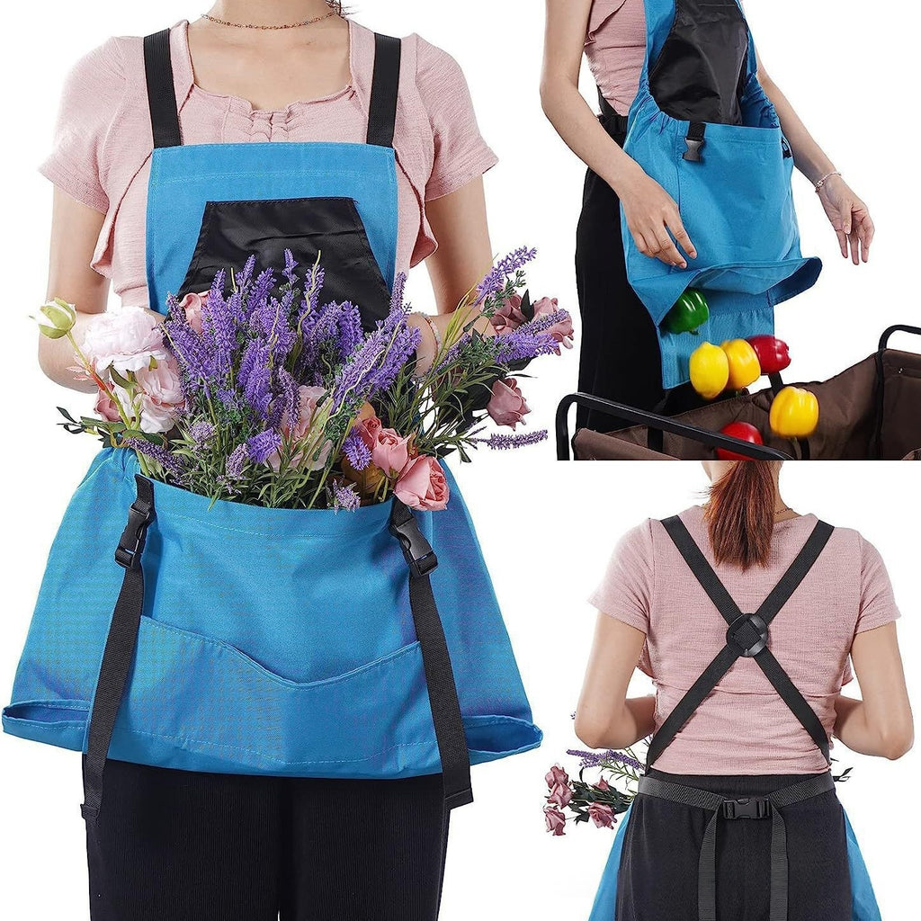 Gärtnerschürze mit grossen Taschen