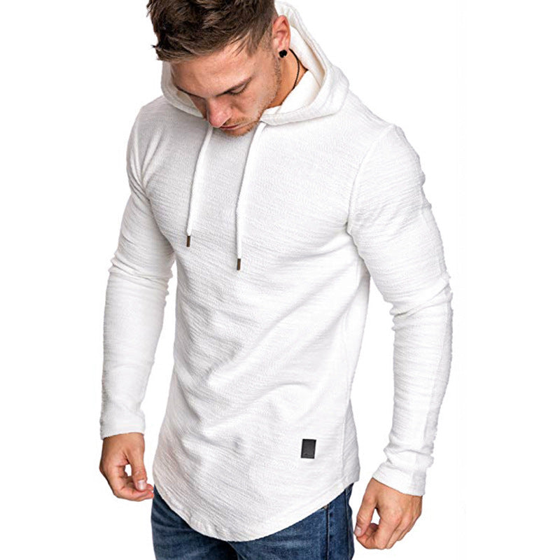 Herren Hoodie Sweatshirt – Langarm Slim Fit