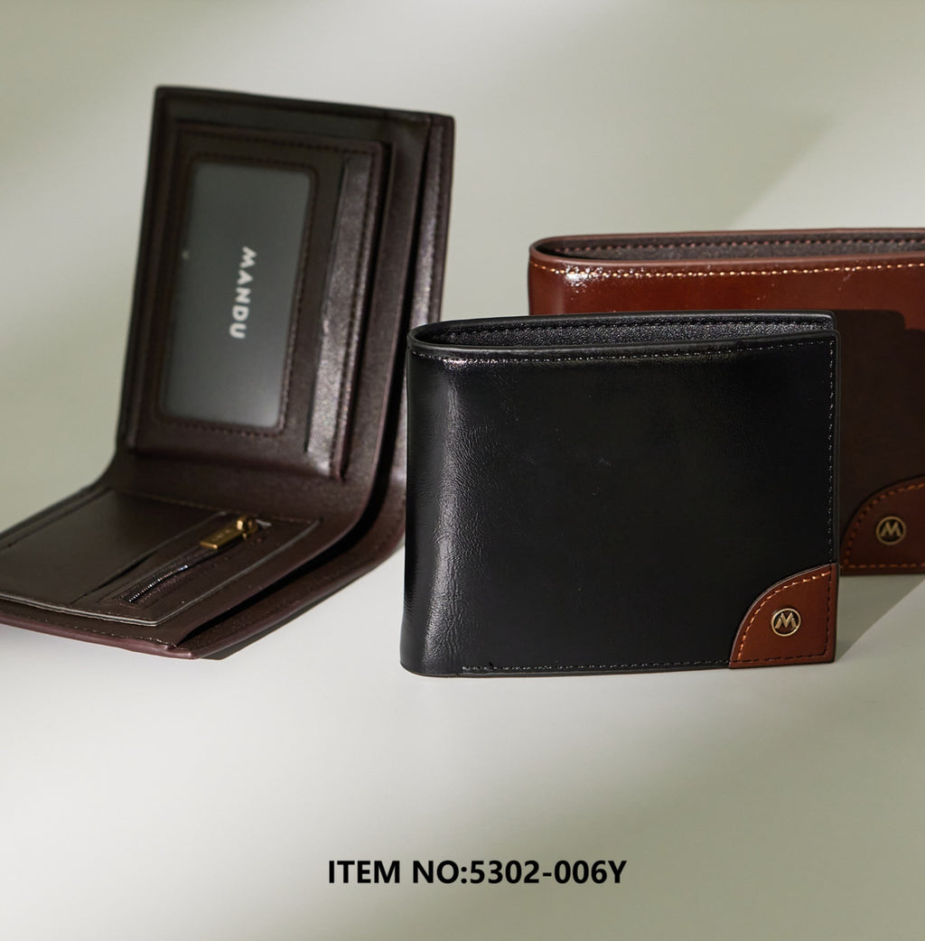 Hochfunktionale RFID-Sicherheitsbrieftasche für Herren