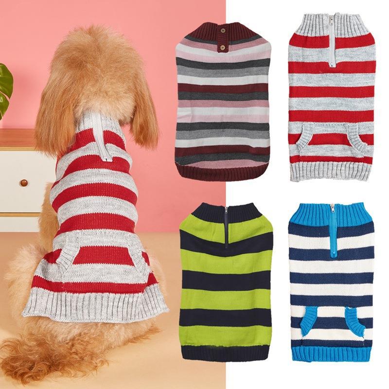 Acrylpullover mit horizontalem Reissverschluss für Hunde – Bild 2 | LuxeStyle