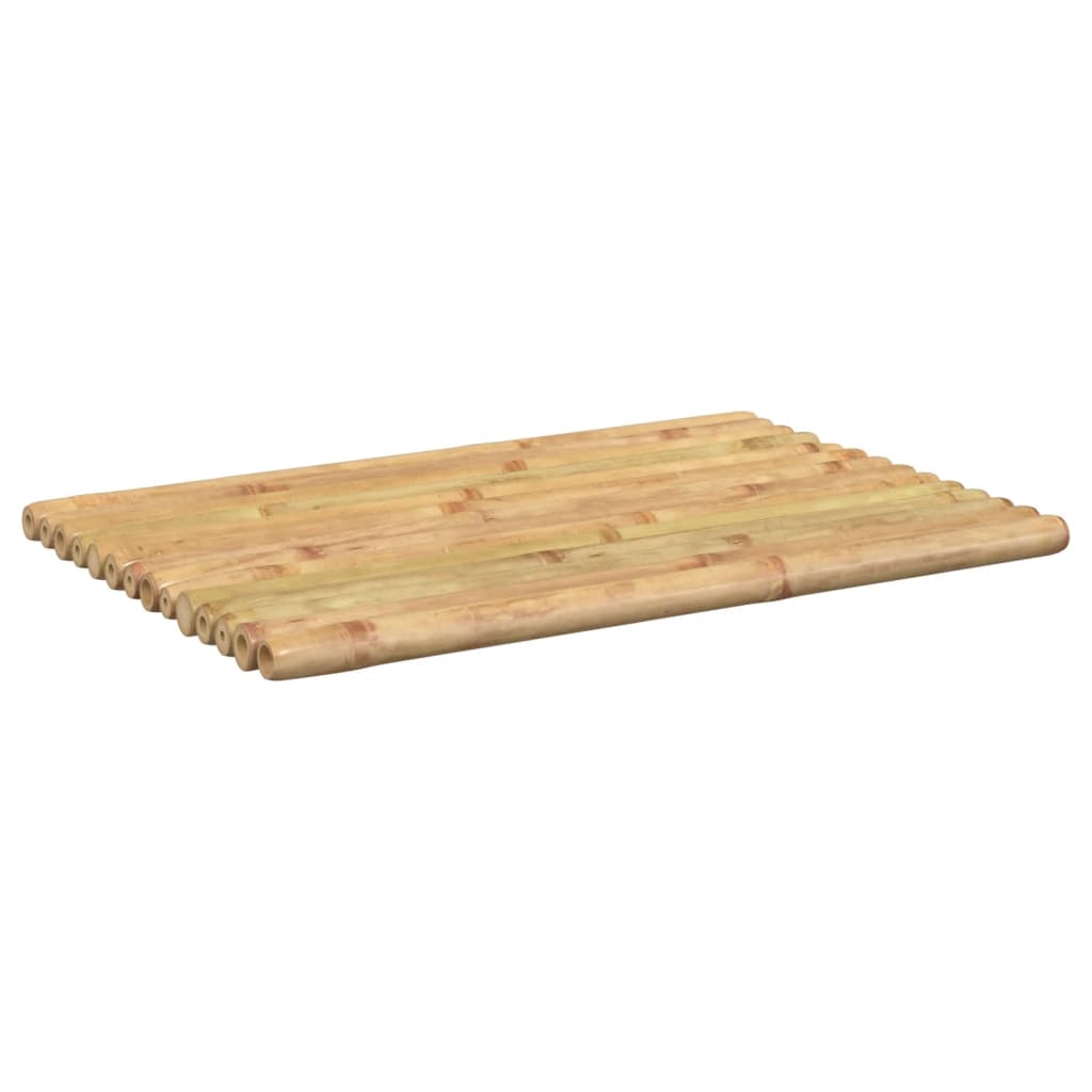 2er-Set Bambus-Badematten