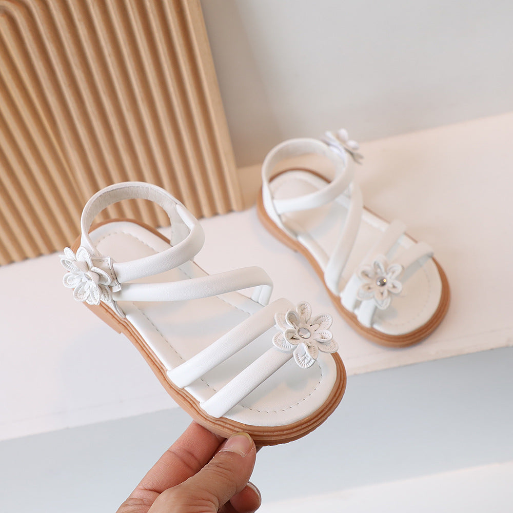 Weiche Rindflechtlaschensohle Sandalen