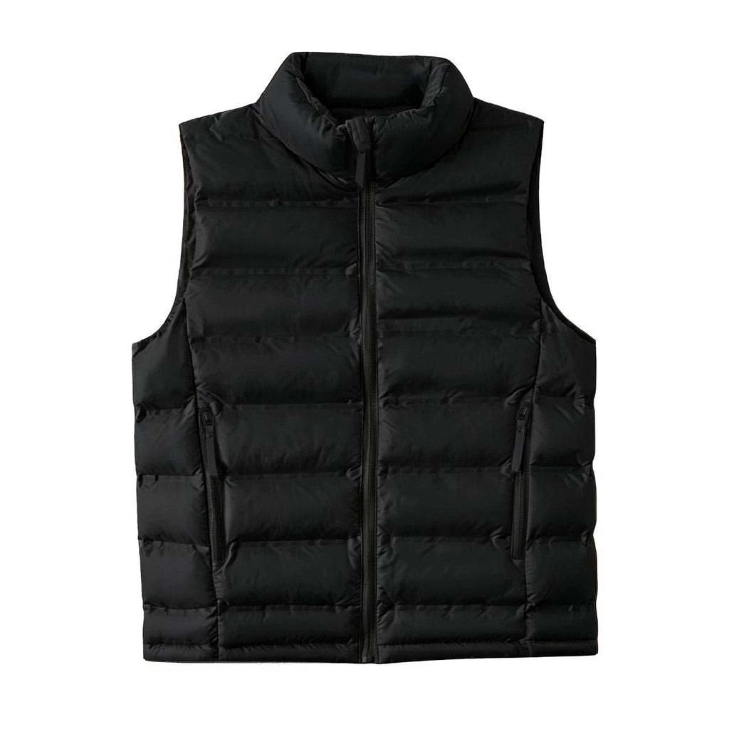 Schwarzer Baumwoll-gefütterter Westejacke – Bild 4 | LuxeStyle