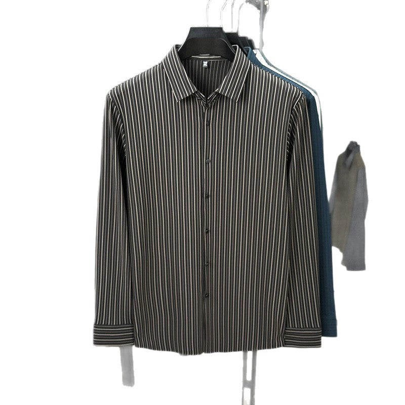 Gestreiftes Hemd für Herren – Bild 3 | LuxeStyle