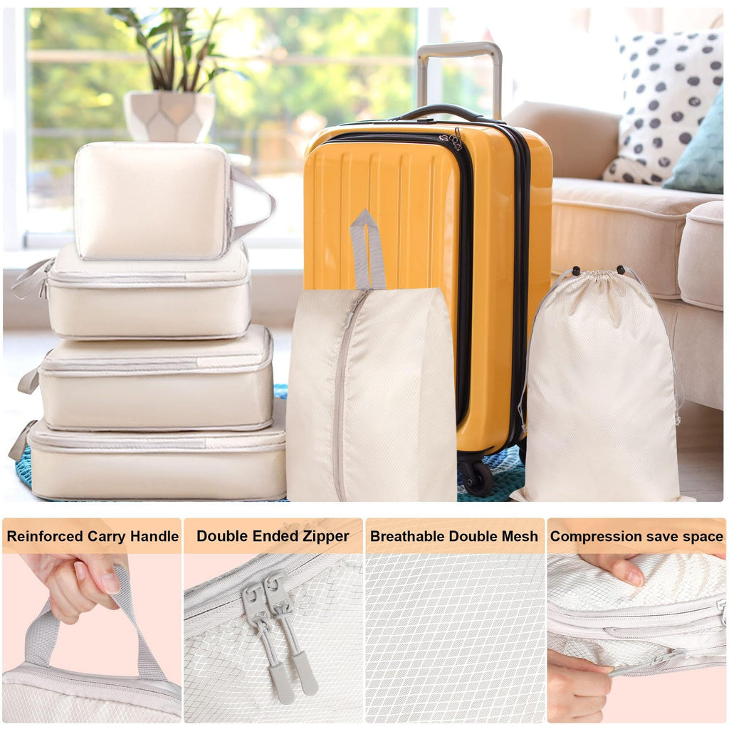 Reise Kompressionsbeutel 6er-Set – Bild 5 | LuxeStyle