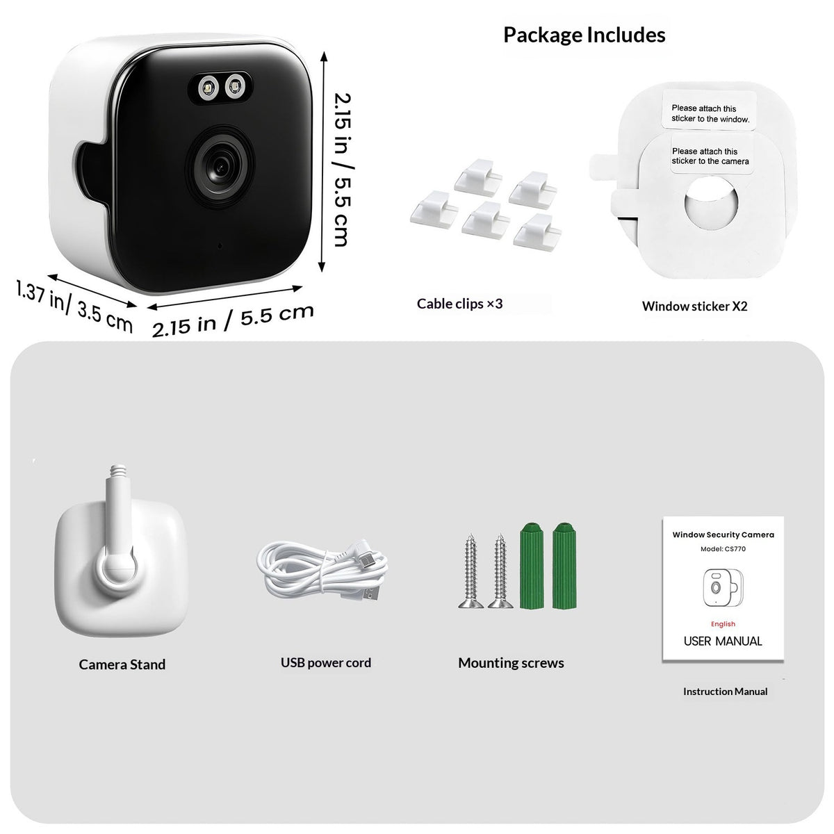 2K HD Smart Wi-Fi Innenkamera – Bild 4 | LuxeStyle