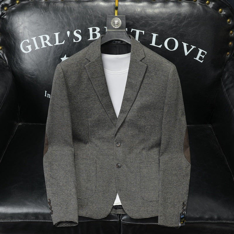 Freizeit-Slim-Fit-Jacke für Herren