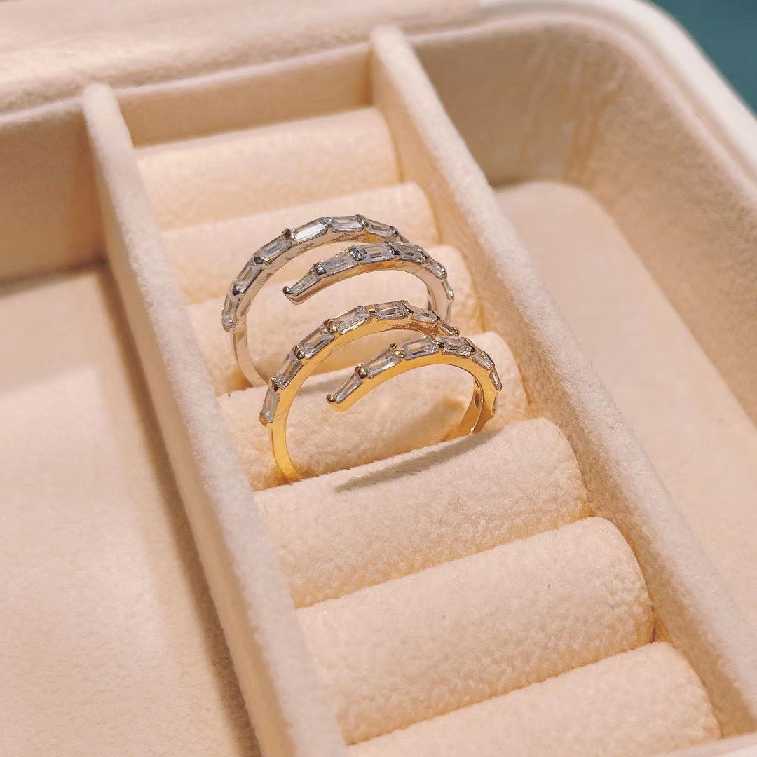 Zirkon-Doppelring – Bild 5 | LuxeStyle