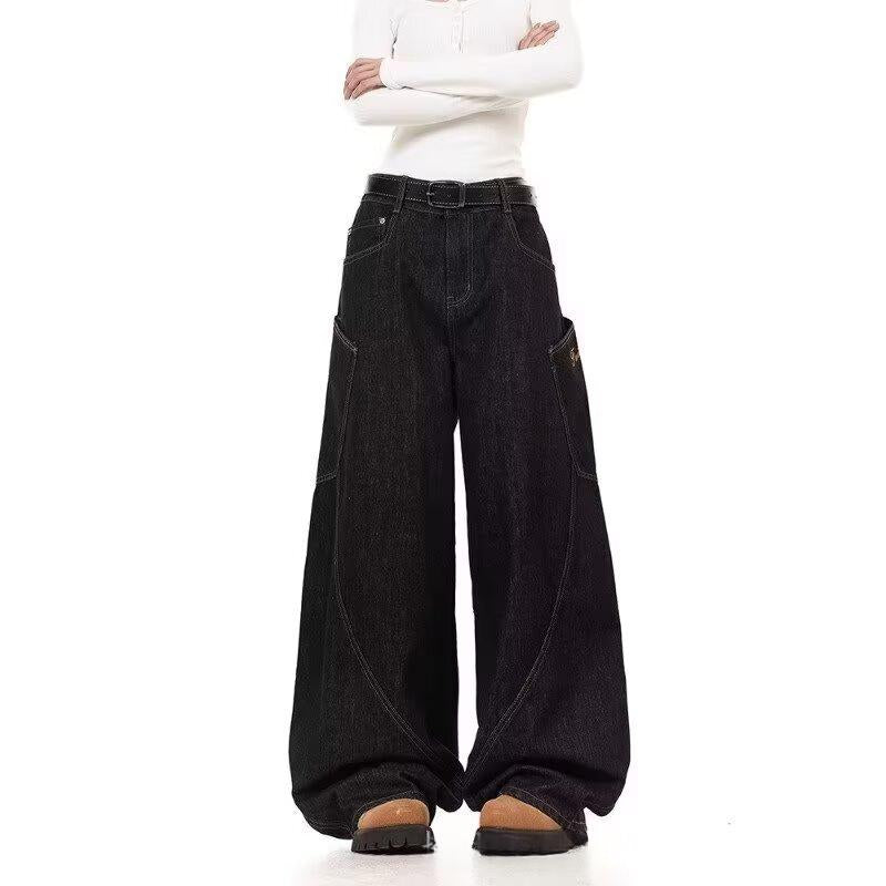 Gerade geschnittene, loose Jeans