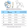 Tragbares Hunde-Brustgeschirr mit Leine